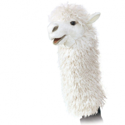 Marionnette Folkmanis hand puppet alpaca (stage puppet) Folkmanis