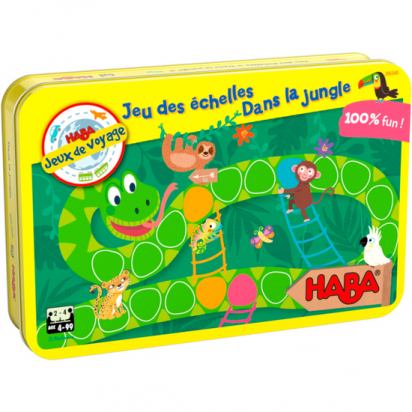 Jeu des échelles Dans la jungle Haba