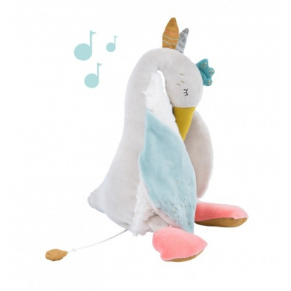Peluche musicale oie Le Voyage d'Olga Moulin Roty