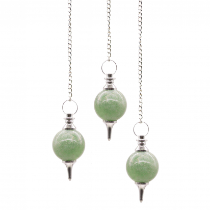 Pendule Sphère - Aventurine verte