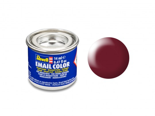 Peinture Rouge Bordeaux satiné 14 ml Revell