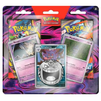PRECOMMANDE Pack promo Pokémon 2026 – 2 boosters + 3 cartes promo – FR