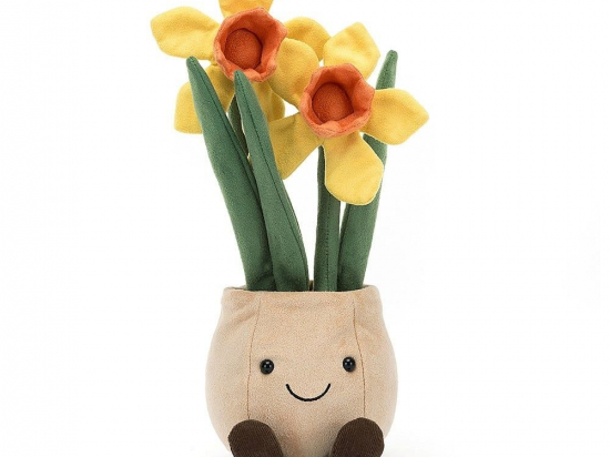 Amuseables Daffodil Pot de tulipes Jellycat