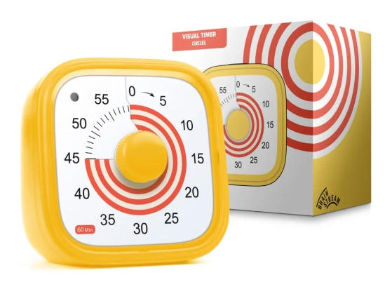 Visual Timer Circles 60 min - Brainstream