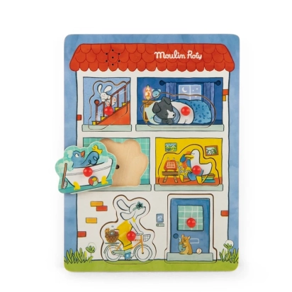 Puzzle sonore Puce & Pilou Moulin Roty