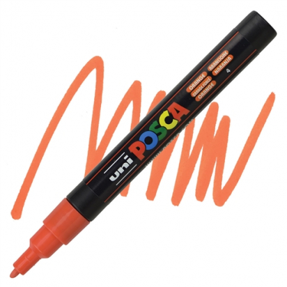 Marqueur PC3M pointe fine 0,9-1,3 mm Orange foncé POSCA