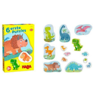 6 puzzles Dinosaures Haba