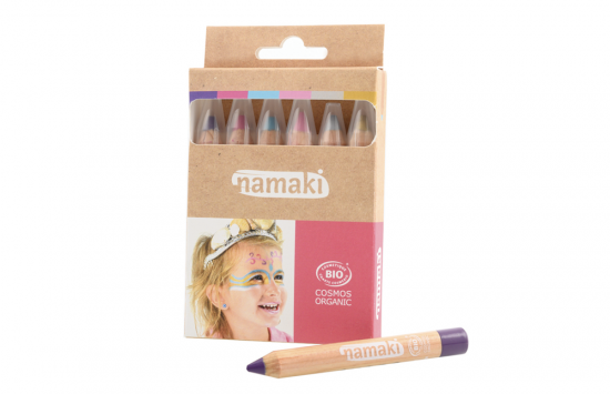 Kit 6 crayons maquillage  Mondes enchantés Namaki