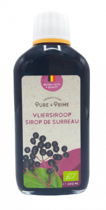 Sirop de sureau noir bio 200ml Pure & Prime (anciennement marma)