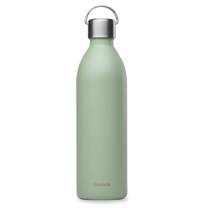 Qwetch Bouteille isotherme active matt vert tilleul 1000ml – Qwetch