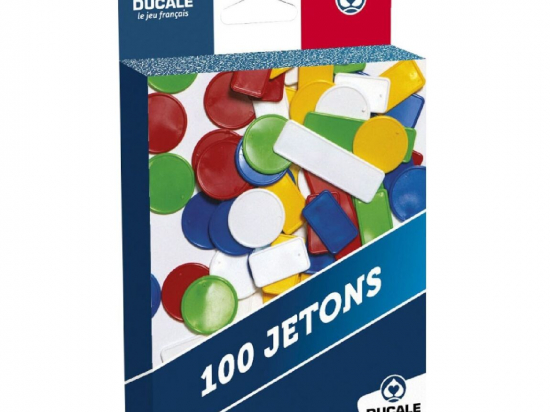 Jeu - Boite de 100 Jetons