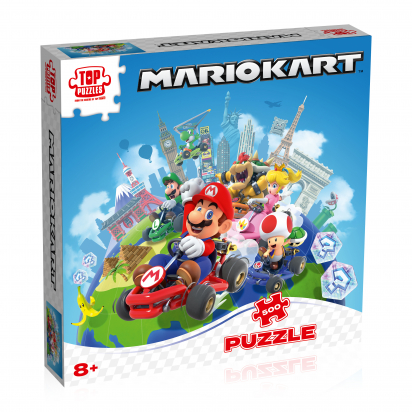 Puzzle mario kart autour du monde 500 pcs Top Puzzles