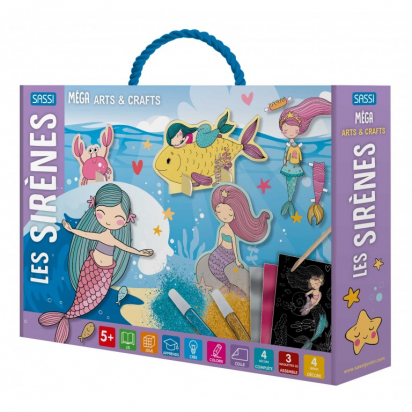 Les sirènes - Mega box Arts & Crafts Sassi