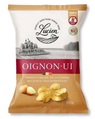 Chips Oignon bio 125gr Lucien