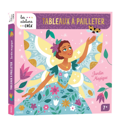 Tableaux à pailleter - Jardin magique - Les ateliers créa