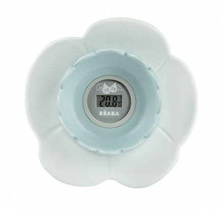 Thermomètre de bain lotus green blue Beaba