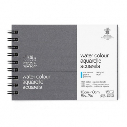 Carnet aquarelle 13X18cm 300gr Winsor et Newton