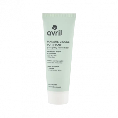 MASQUE VISAGE PURIFIANT 50ml - certifié bio - Avril