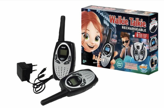 Talkie walkie rechargeable Buki