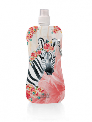 Gourde souple Zebra 450 ml Aqua Vicious