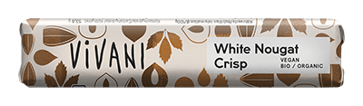 Vivani Barre white nougat crisp bio 35g – Vivani