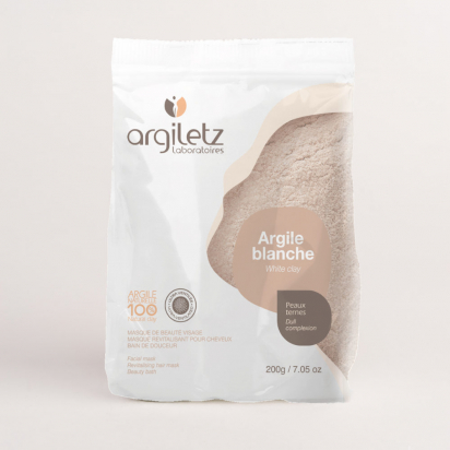 ARGILETZ - Argile Blanche ultra-ventilée 200 gr