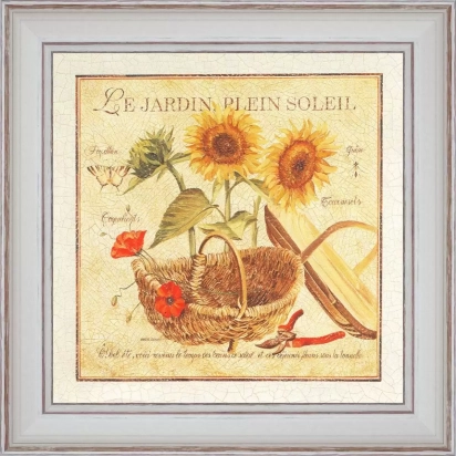Carte postale Le jardin Plein de Soleil - Pascal Cessou