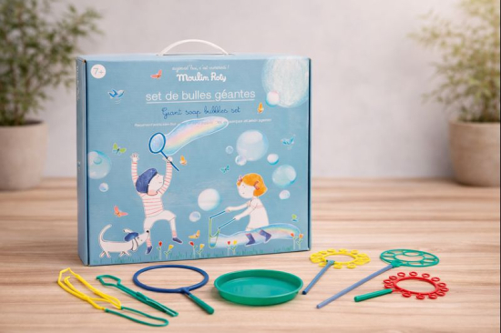 Set de bulles géantes - Moulin Roty
