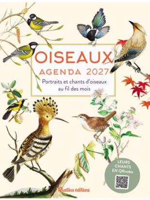 Agenda chants des oiseaux 2027 - Rustica