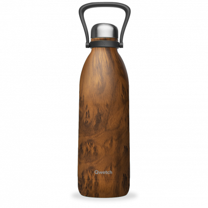 Bouteille Isotherme - 1,5L - Wood- Qwetch