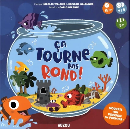 Ça tourne pas rond ! - Un jeu de mémoire visuelle Auzou