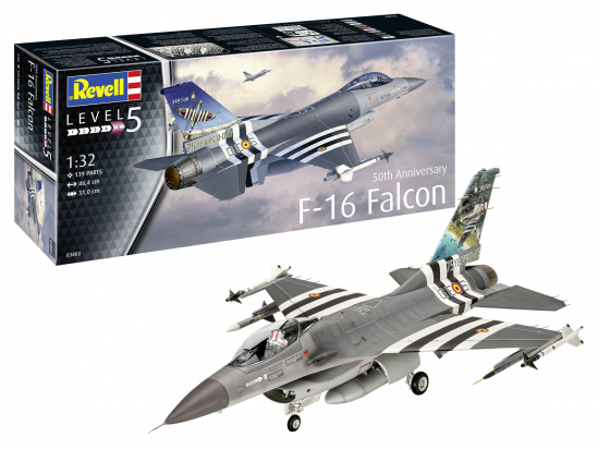 50ème anniversaire F-16 Falcon Maquette Revell