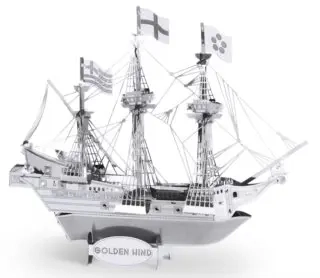 Metal Earth - Golden hind Puzzle 3D métalique