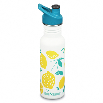 Gourde en inox 532 ml Sport Cap Citron Klean Kanteen