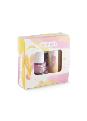 Coffret Trio Mésange - vernis, baume à lèvres et miroir - Namaki