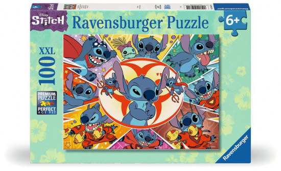 Puzzle 100 pièces XXL Dans mon propre univers Disney Stitch Ravensburger