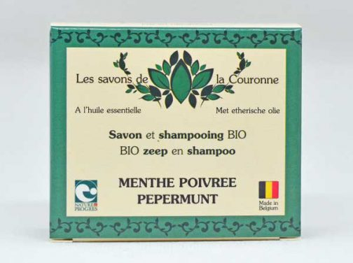 Savon & shampooing à la Menthe Poivrée  Les Savons de la Couronne