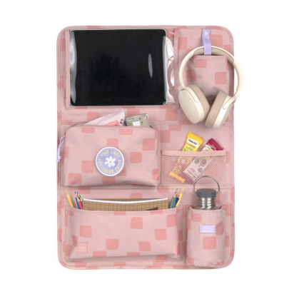 Organisateur de voiture Pattern Party Rose Lassig