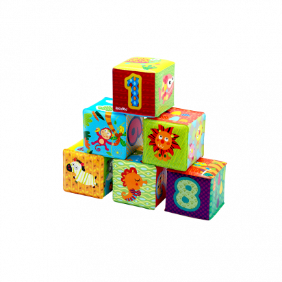 Set de 6 cubes soft pour bain - Escabbo
