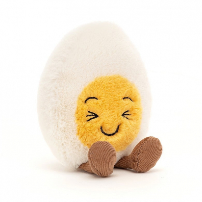 Peluche Doudou Oeuf à la coque amusant Jellycat