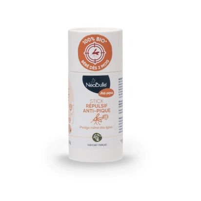 Stick répulsif anti-pique anti-moustique bébé dès 2 mois Néobulle