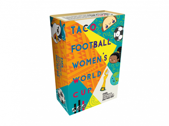 Taco football women's world cup Blue Orange