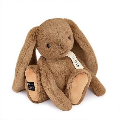 Peluche lapin marron Noisette - LE LAPIN - 32 cm Histoire D'ours