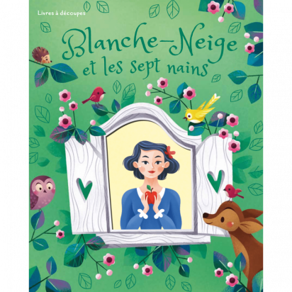 Livres à découpes Blanche-Neige et les sept nains Sassi