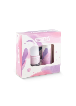 Coffret Trio Rossignol - vernis, baume à lèvres et miroir - Namaki