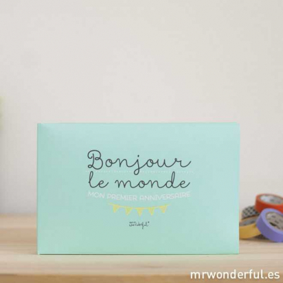 Album - Bonjour le monde mon premier anniversaire (FR) - Mr Wonderful