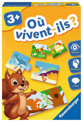 Où vivent-ils ? Ravensburger