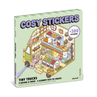 Cosy Stickers - Tiny Trucks Janod