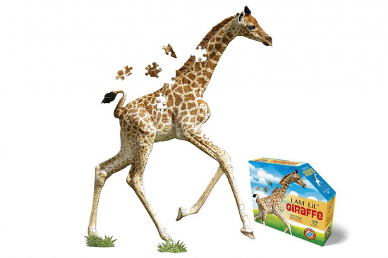 Puzzle 100 pièces Girafe Madcap