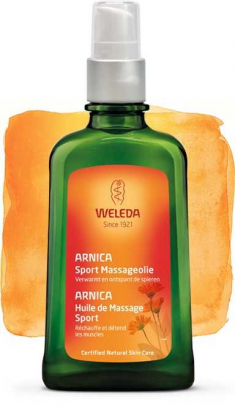 Huile de massage sport Arnica 100ml - WELEDA